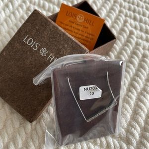 Lois Hill Sterling Silver Necklace